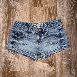 Mossimo Supply Co. Blue Denim Shorts
